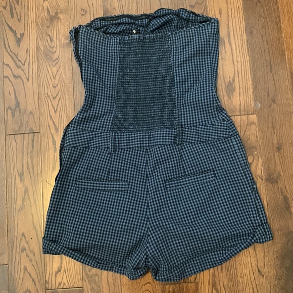 Medium cotton strapless romper Medium fit - Picture 2 of 5